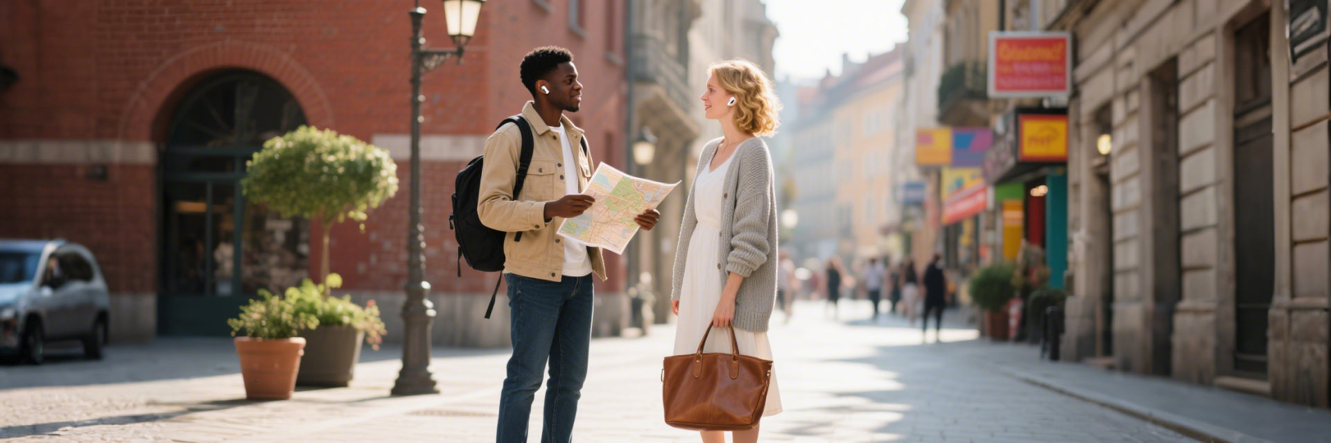 Auriculares con traductor de inteligencia artificial
