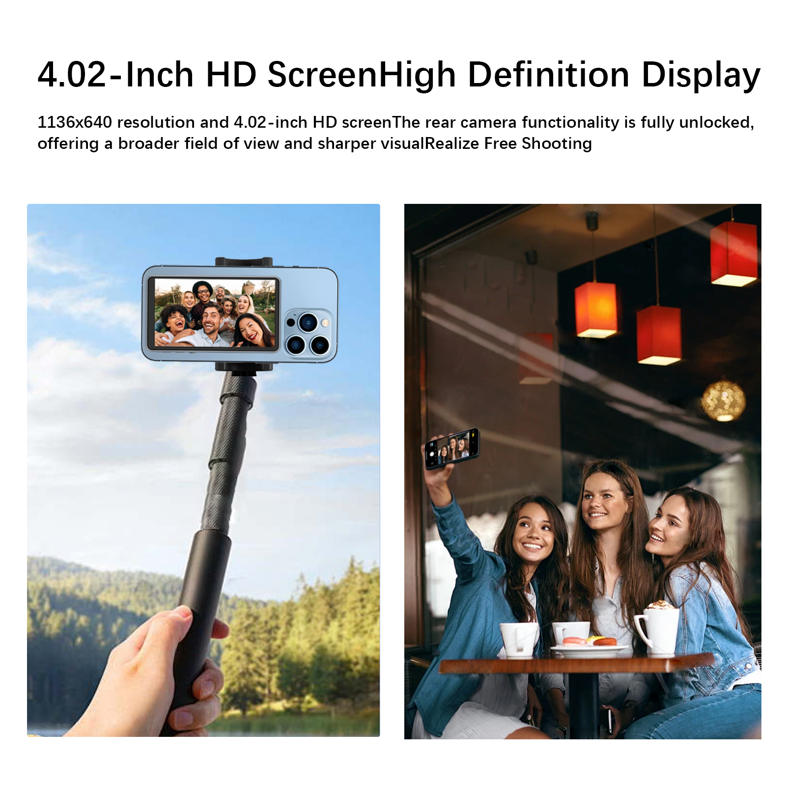 Wrongduck QS1 Phone Vlog Selfie Monitor Screen