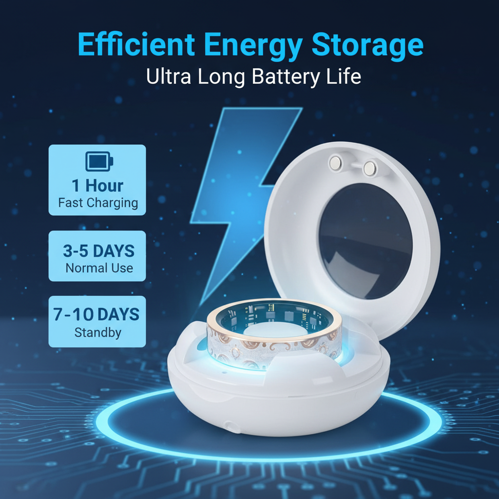 Wrongduck Retro Bluetooth Smart Ring Health Tracker for Women