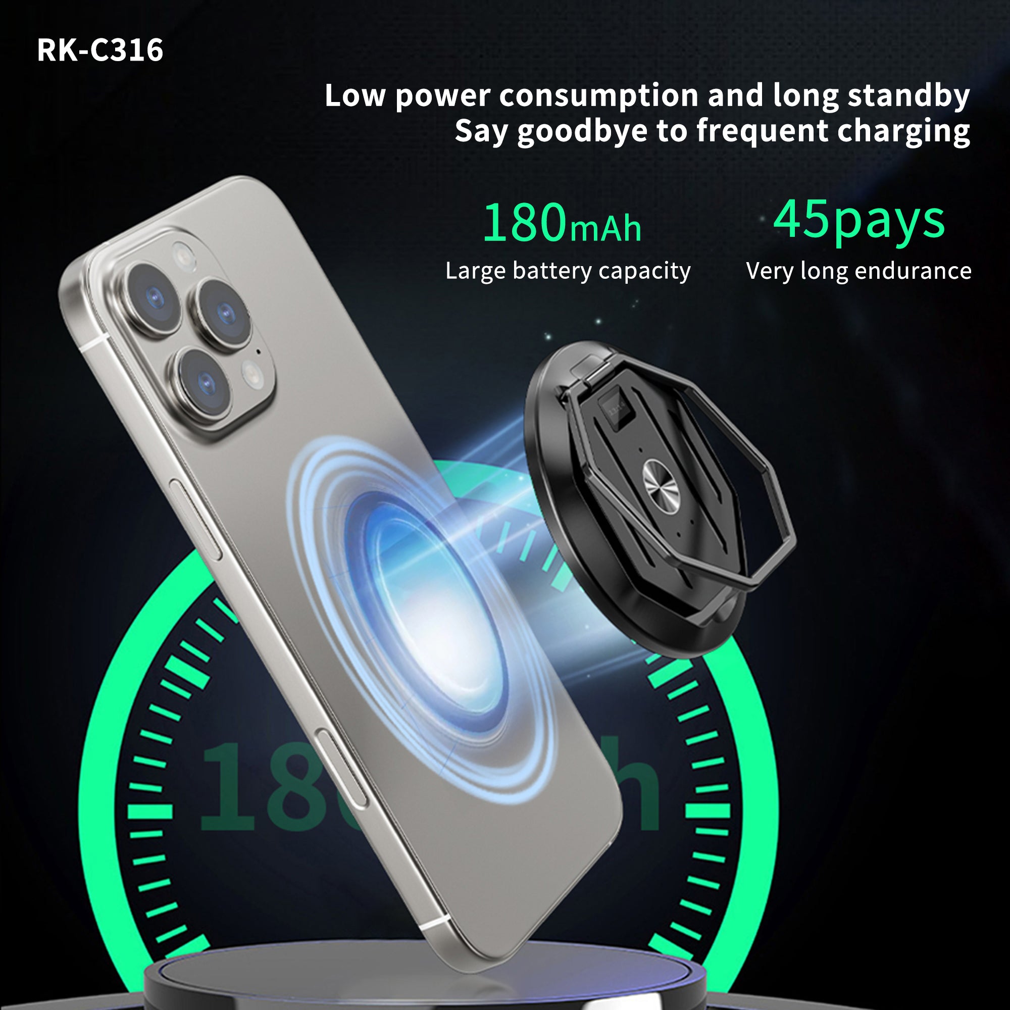 Traductor de idiomas magnético portátil con IA Wrongduck RK-C316