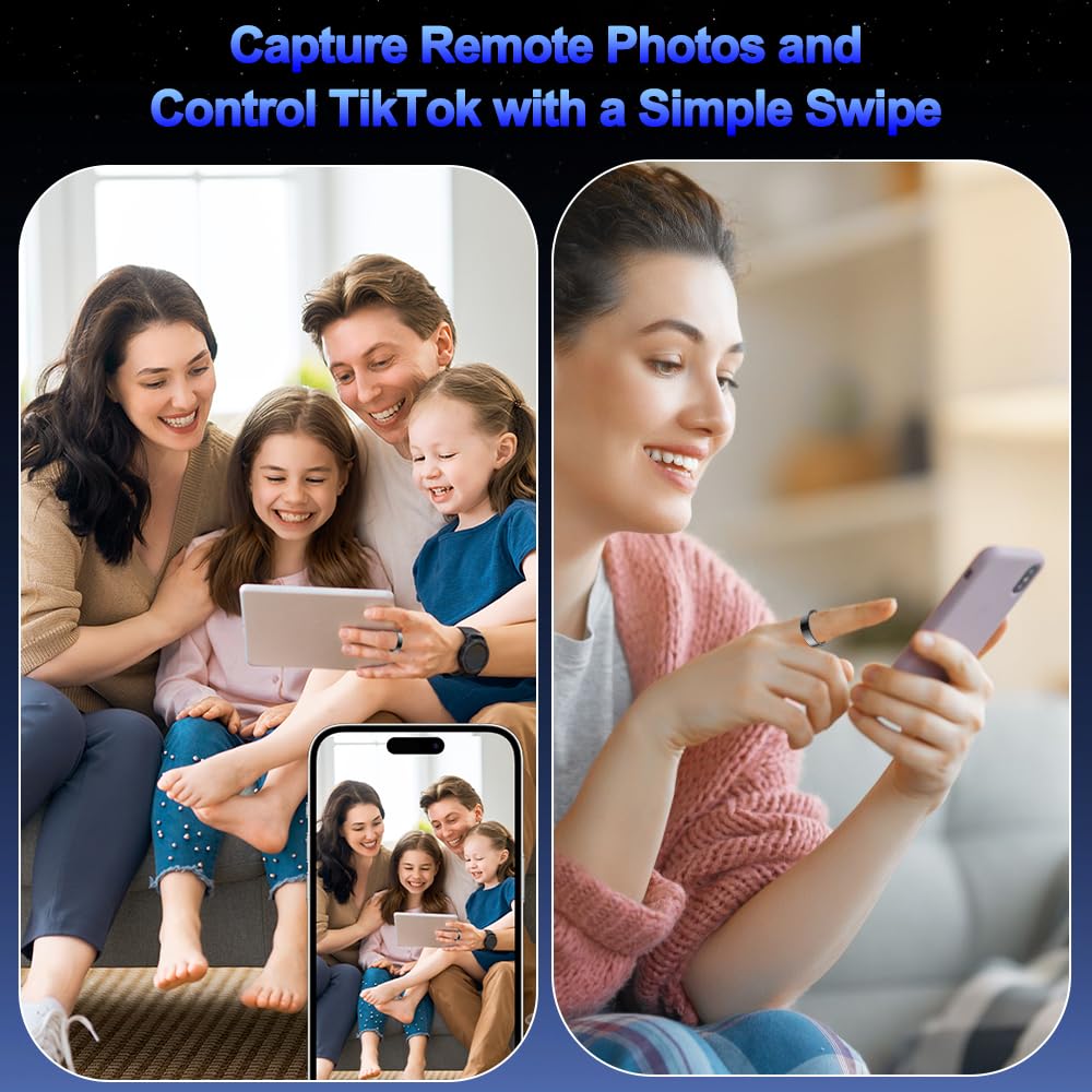 Anillo inteligente Bluetooth Wrongduck SR1 para la salud