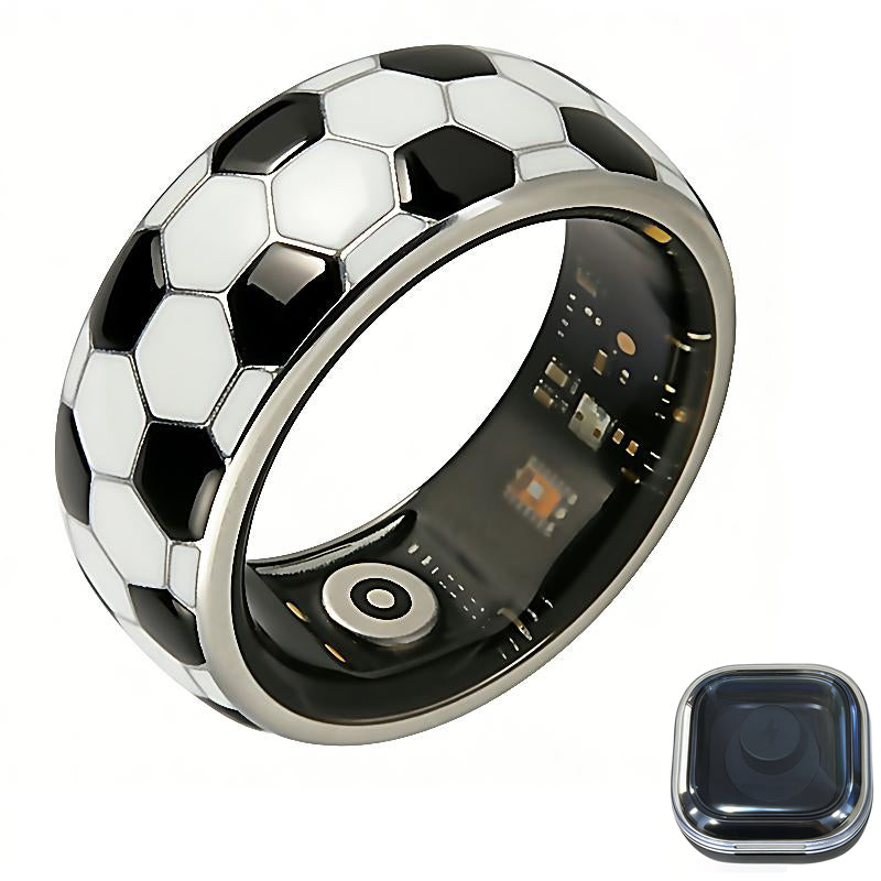 Wrongduck Football Bluetooth Smart Ring Health Tracker