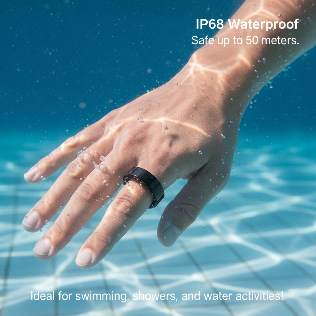 Wrongduck SR1 Bluetooth Smart Ring Health Tracker