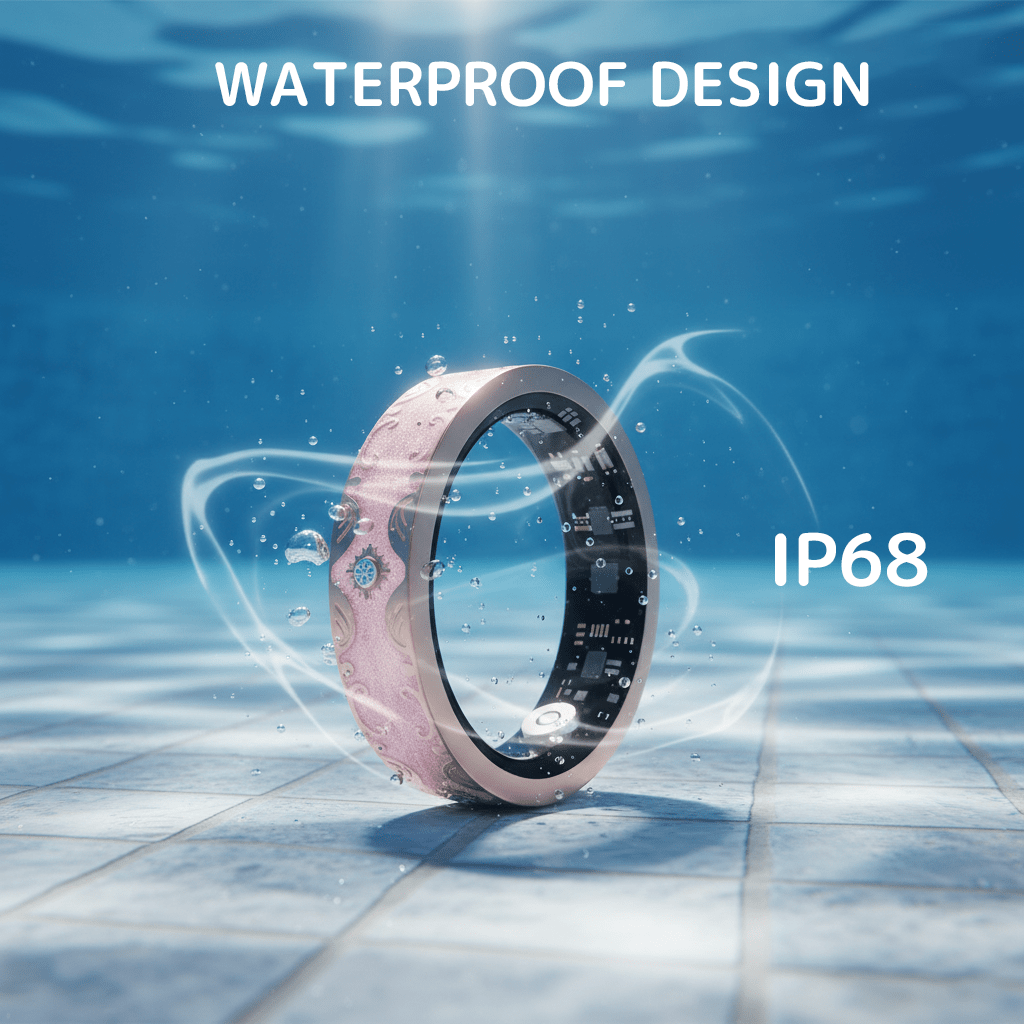 Wrongduck Retro Smart Ring for Women – Sleep & Activity Tracker - Wrongduck