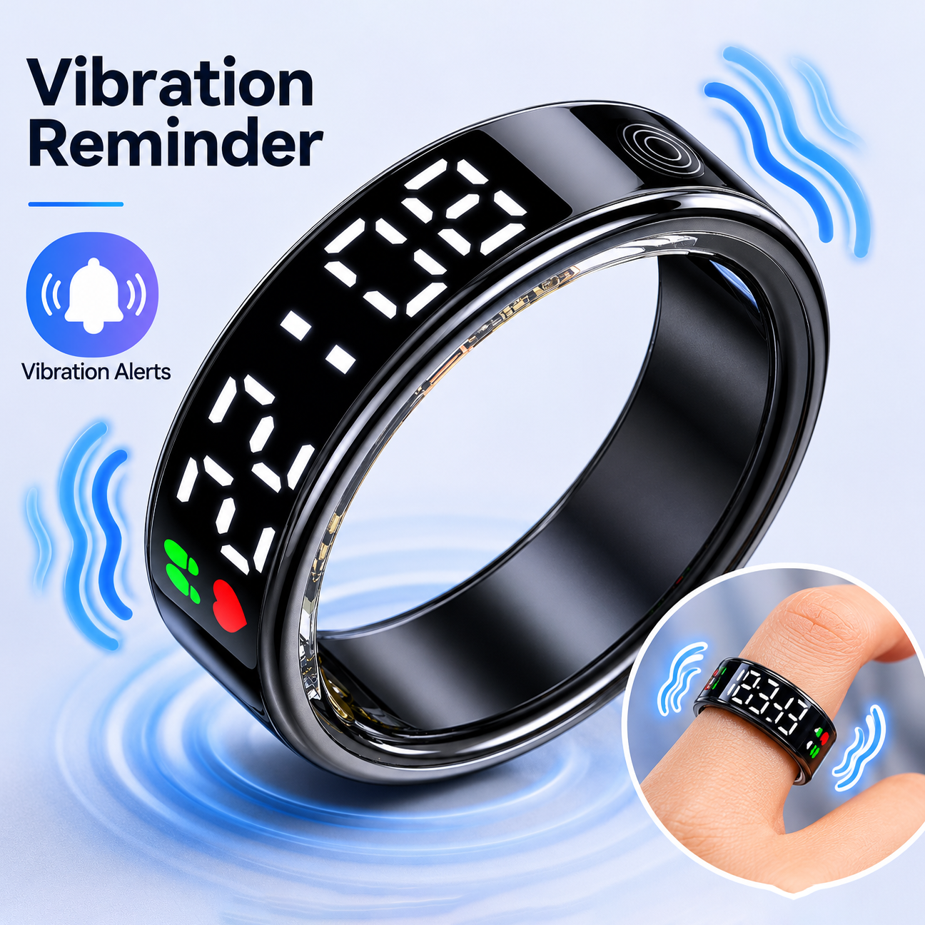 Wrongduck SR2 Bluetooth Smart Ring Health Tracker