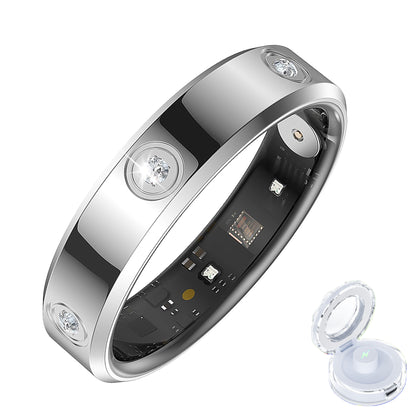 Wrongduck HR1 Bluetooth Smart Ring Health Tracker for Women