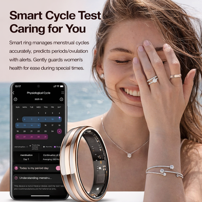 Wrongduck HR2 Bluetooth Smart Ring Gesundheits-Tracker