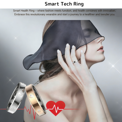 Wrongduck HR1 Bluetooth Smart Ring Health Tracker for Women