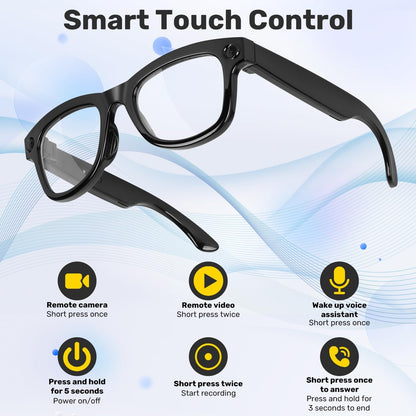 Wrongduck SG9 Bluetooth AI Smart Glasses with Camera