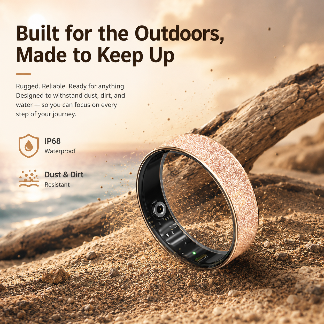 Wrongduck V3 Bluetooth Smart Ring Gesundheits-Tracker