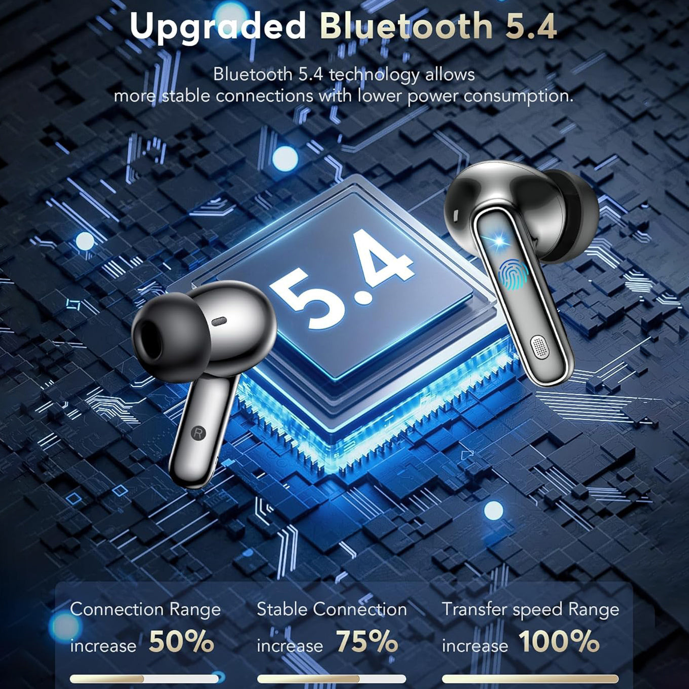 Wrongduck Q10 Ai Translator Wireless Bluetooth Earbuds