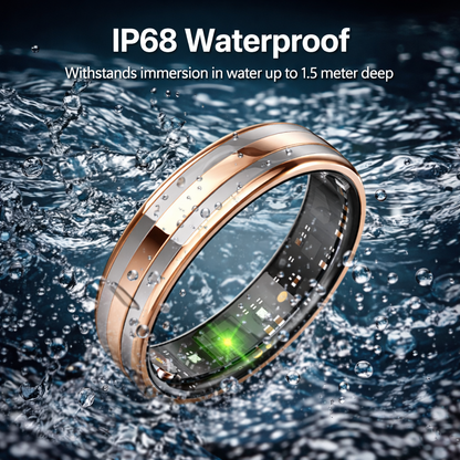 Wrongduck HR2 Bluetooth Smart Ring Gesundheits-Tracker