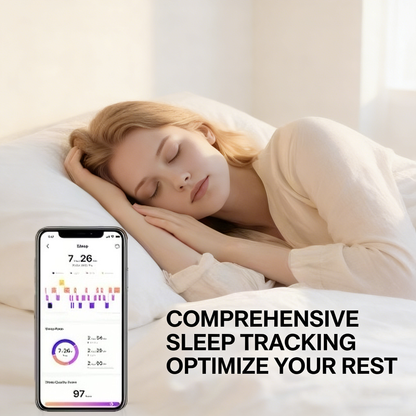 Wrongduck Retro Bluetooth Smart Ring Health Tracker for Women