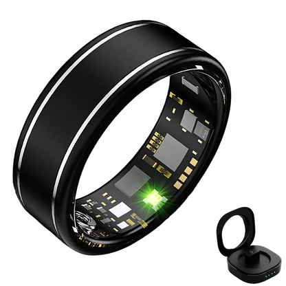 Wrongduck Bluetooth Smart Ring mit Satin-Finish als Gesundheitstracker 