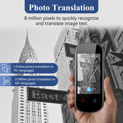 Wrongduck Z2 Portable AI Translator Language Translator