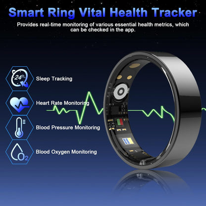 Wrongduck SR1 Bluetooth Smart Ring Gesundheitstracker 