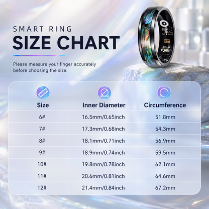Wrongduck Nebula Bluetooth Smart Ring Health Tracker