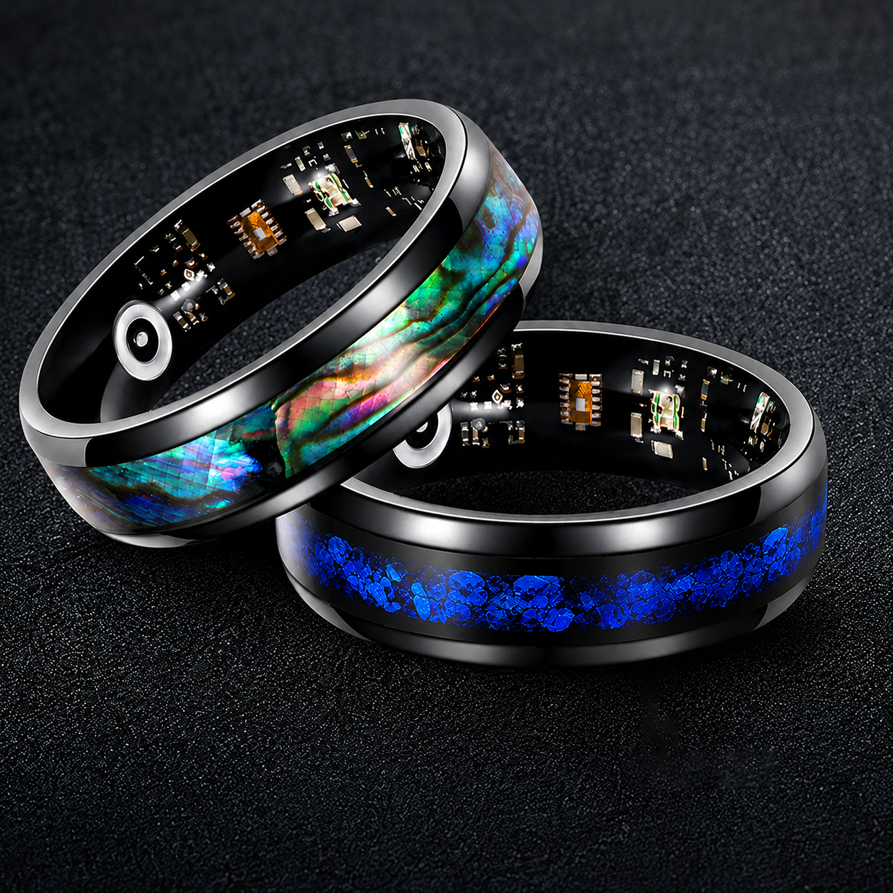 Wrongduck Nebula Bluetooth Smart Ring Health Tracker