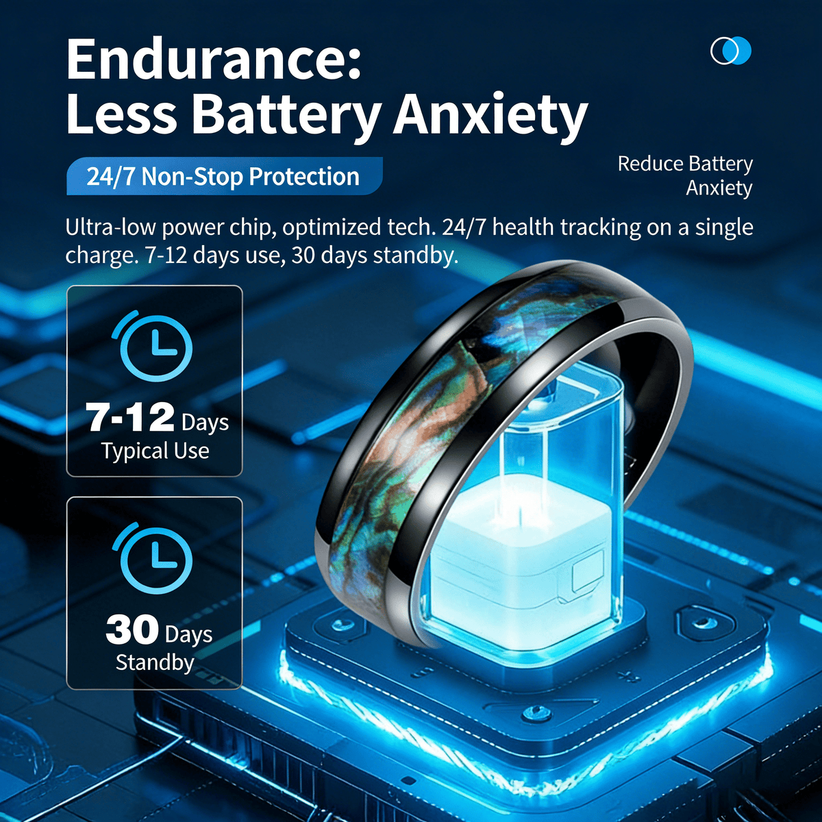 Wrongduck Nebula Smart Ring – Health, Sleep & Activity Tracker - Wrongduck