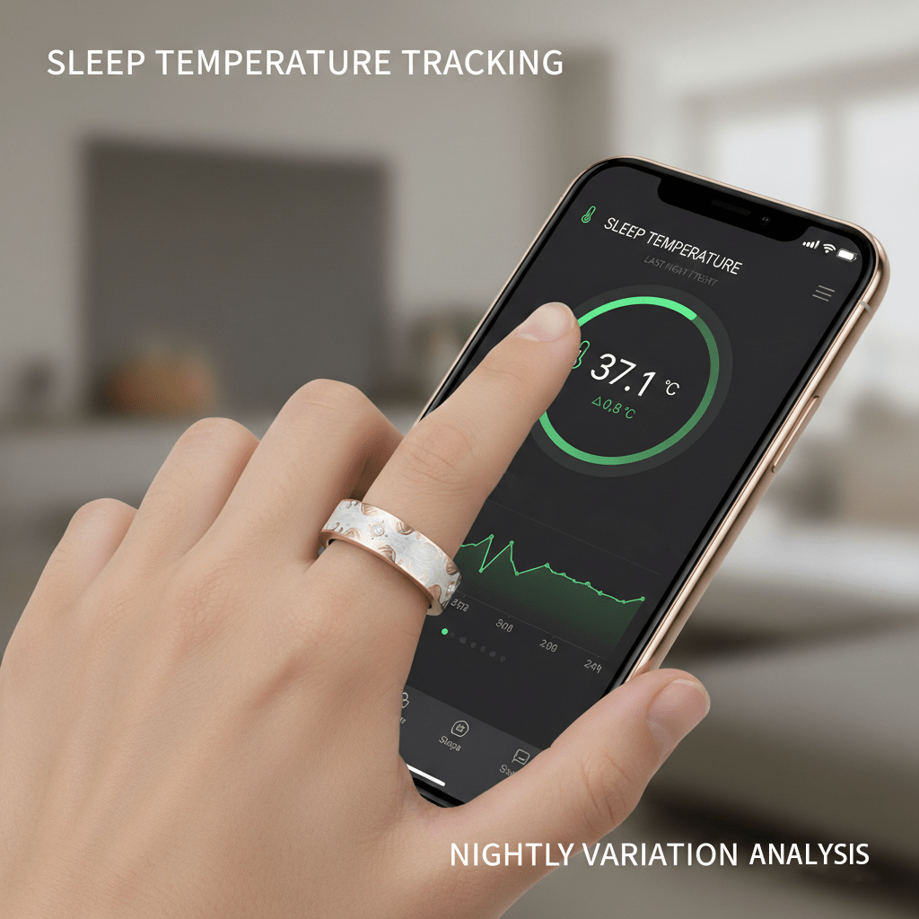 Wrongduck Retro Smart Ring for Women – Sleep & Activity Tracker - Wrongduck