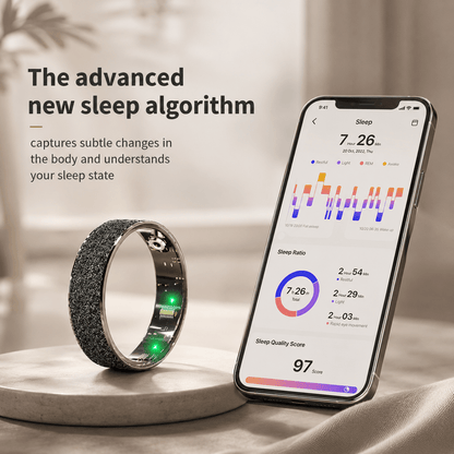 Wrongduck V3 Matte Smart Ring – Health, Sleep & Activity Tracker - Wrongduck